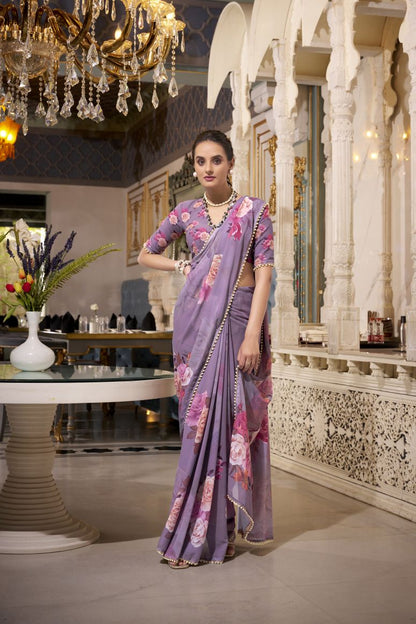 Georgette Silk Saree.