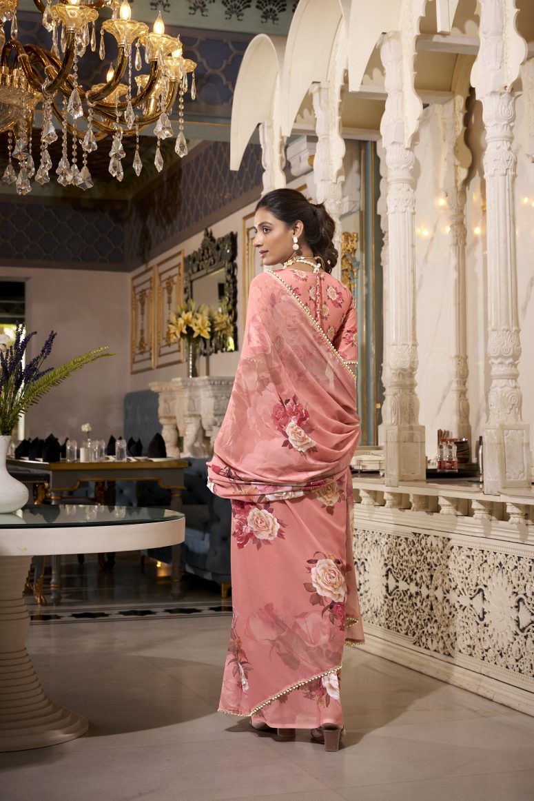 Georgette Silk Saree.