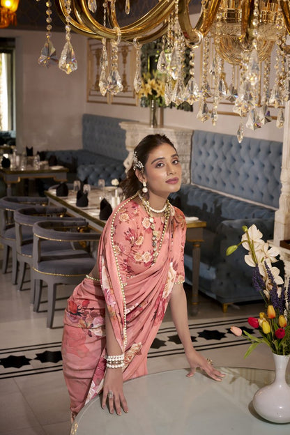 Georgette Silk Saree.