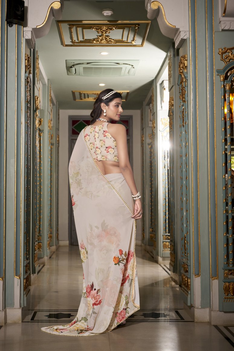 Georgette Silk Saree.