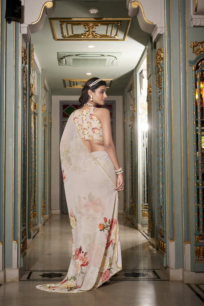 Georgette Silk Saree.