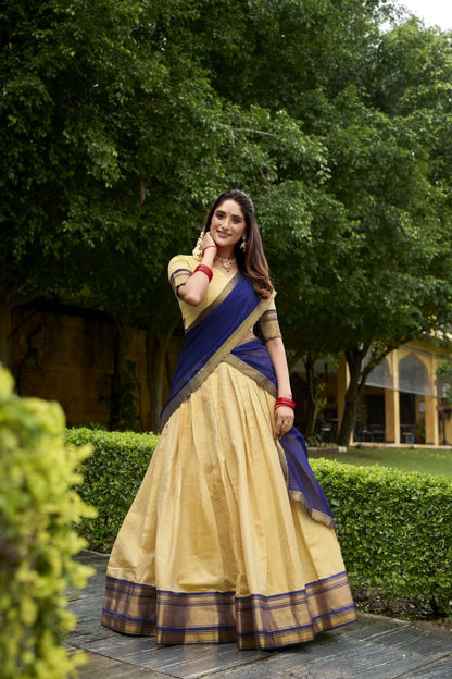 Latest Semi Stitched Lehenga Choli With Dupatta.