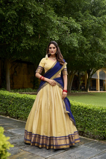 Latest Semi Stitched Lehenga Choli With Dupatta.