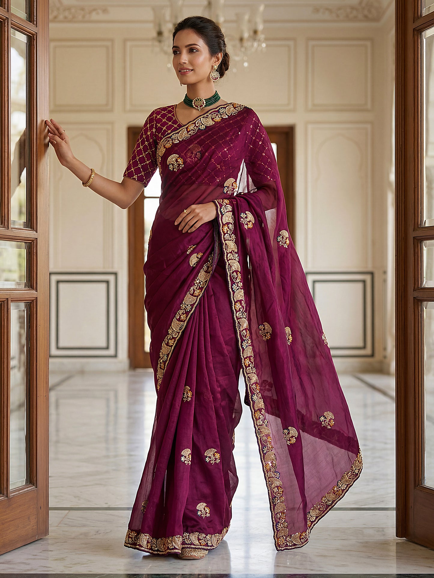 Catalog Designer Saree.