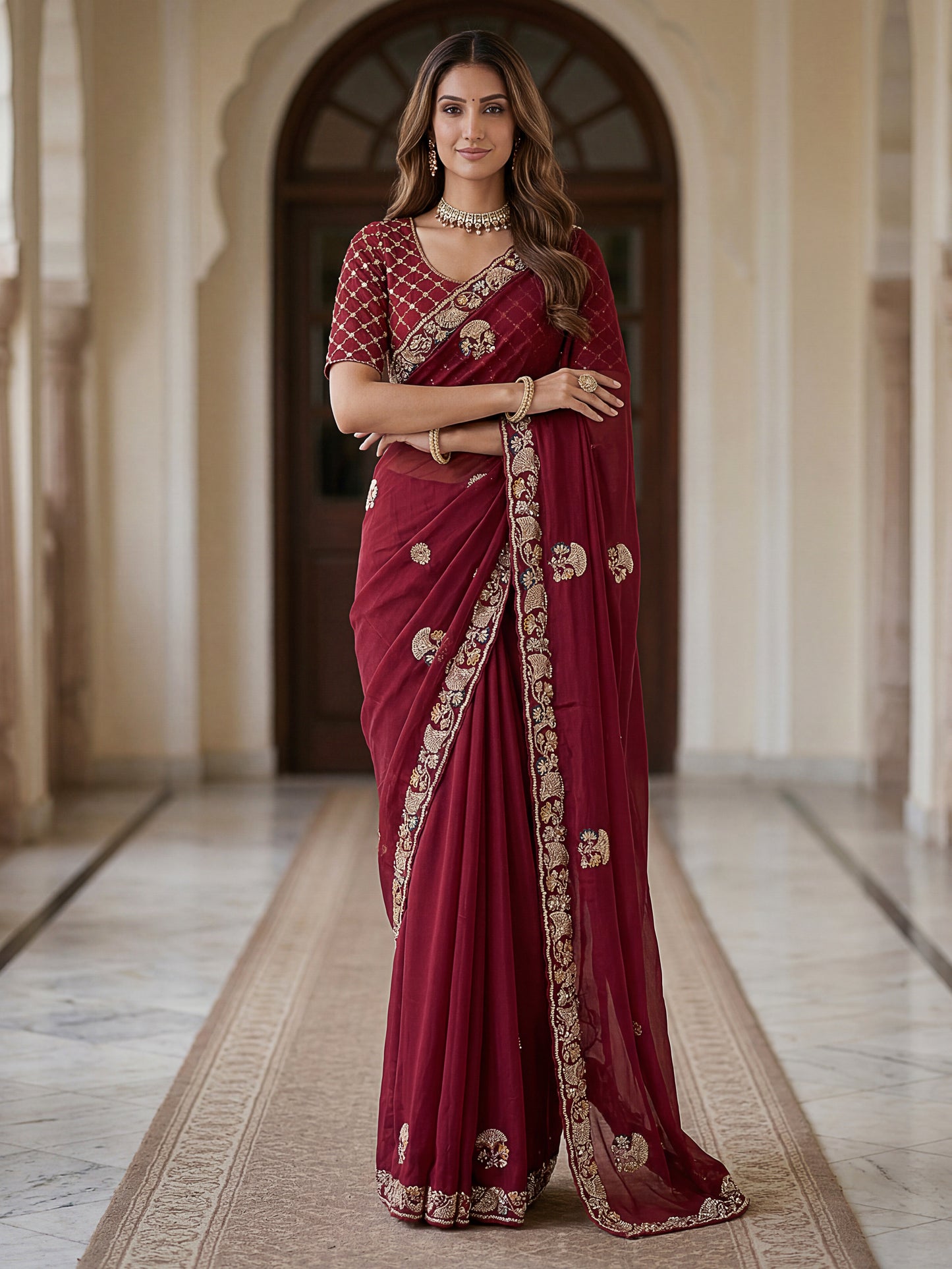 Catalog Designer Saree.