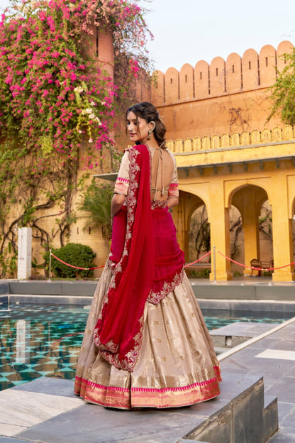 Latest Semi Stitched Lehenga Choli With Dupatta.