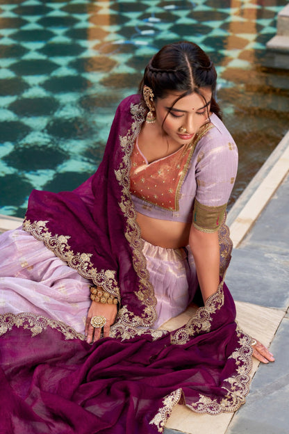 Latest Semi Stitched Lehenga Choli With Dupatta.