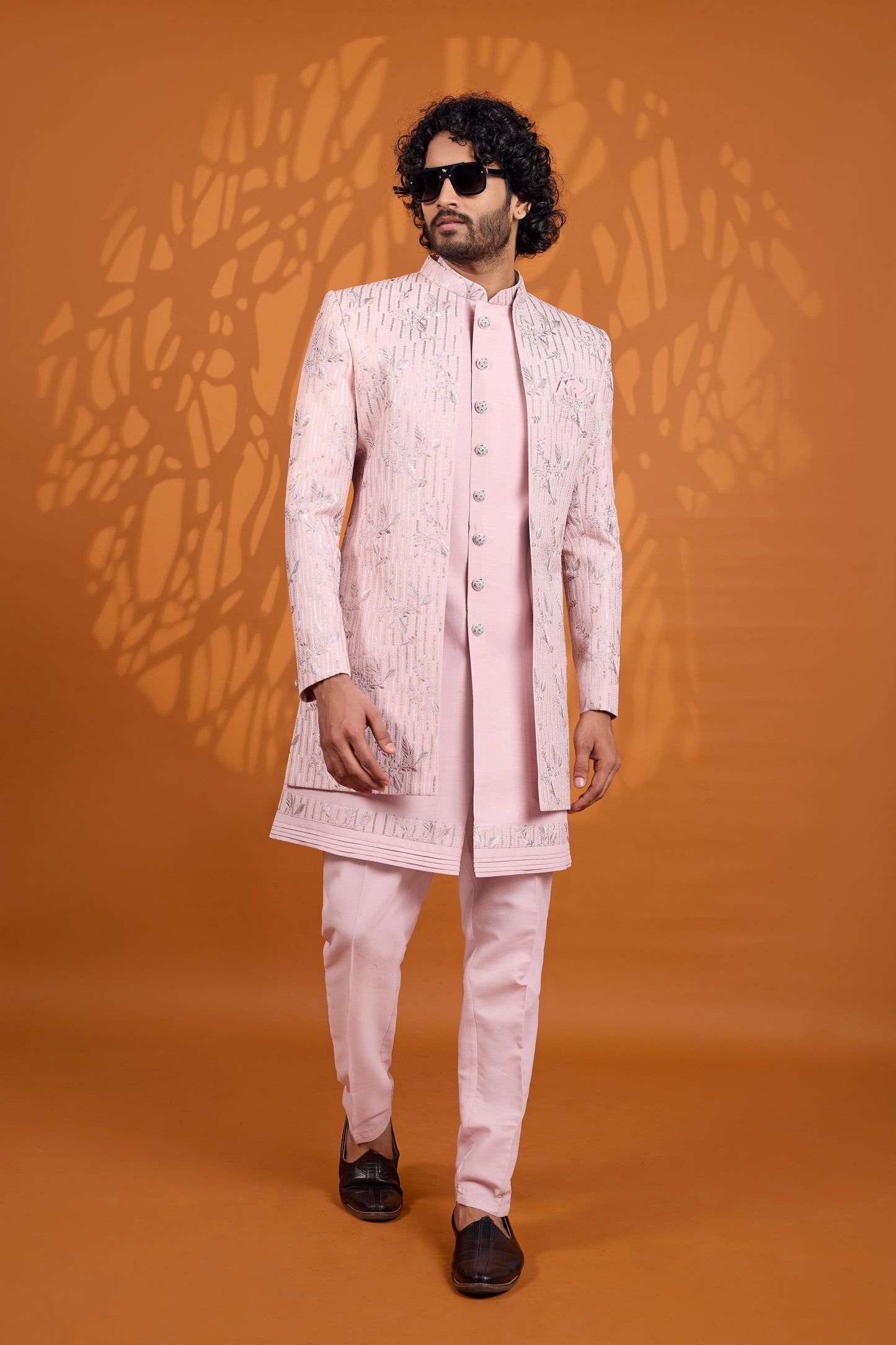 Traditional Indowestren Wear Wedding Sherwani.