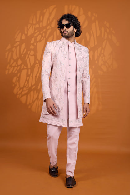Traditional Indowestren Wear Wedding Sherwani.