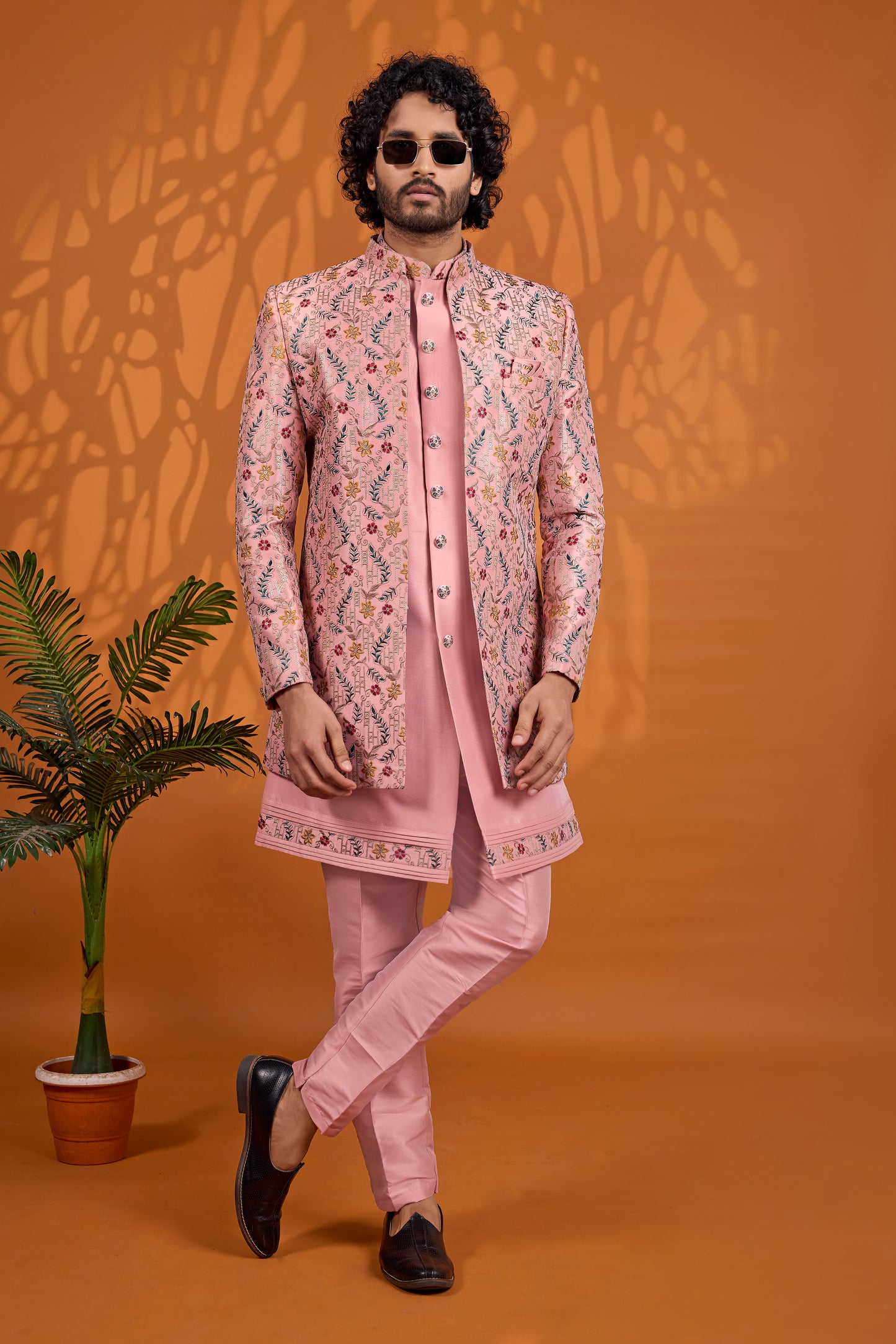 Traditional Indowestren Wear Wedding Sherwani.