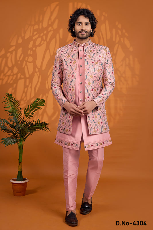 Traditional Indowestren Wear Wedding Sherwani.