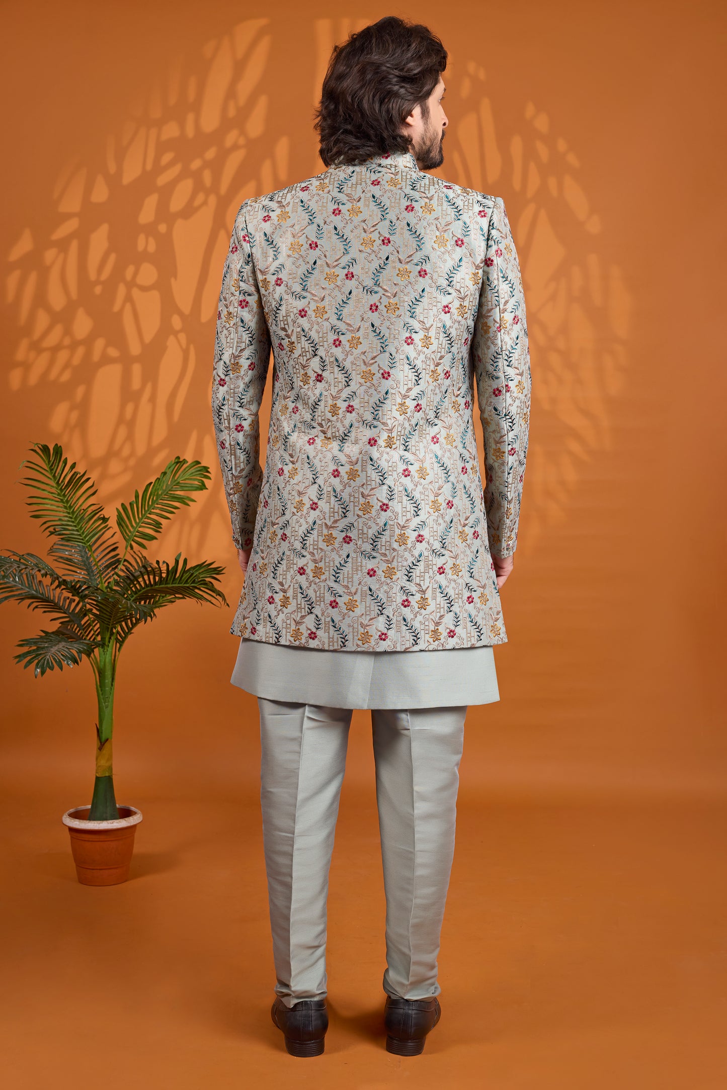 Traditional Indowestren Wear Wedding Sherwani.