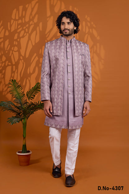 Traditional Indowestren Wear Wedding Sherwani.