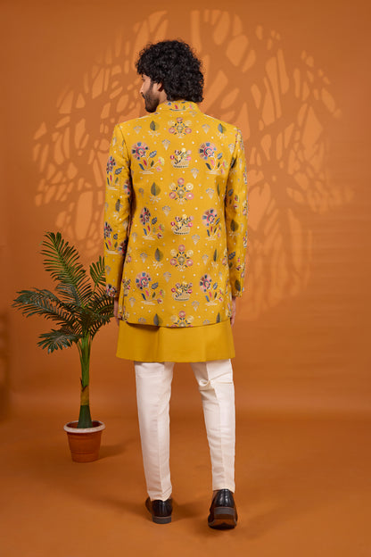 Traditional Indowestren Wear Wedding Sherwani.