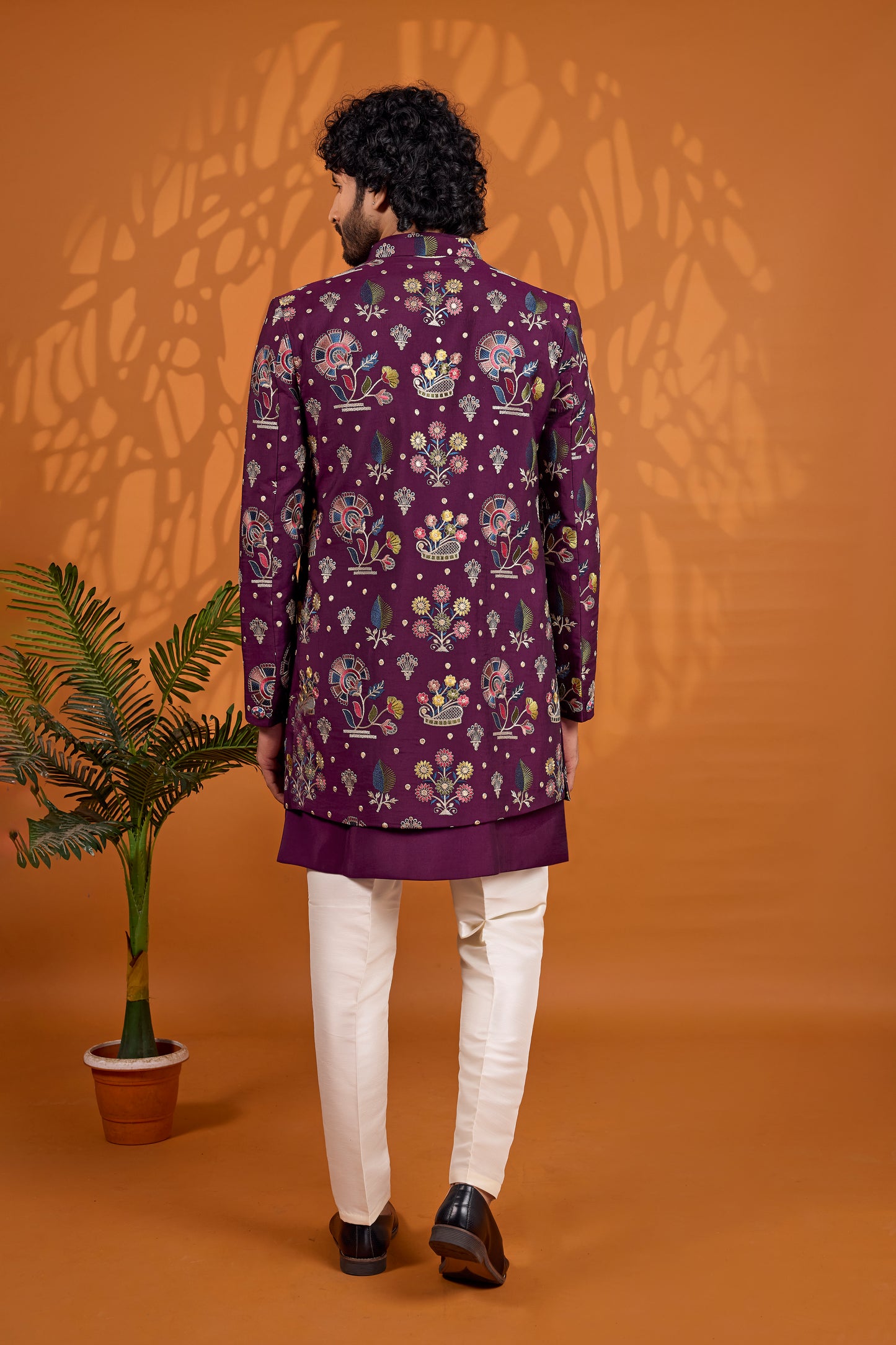 Traditional Indowestren Wear Wedding Sherwani.