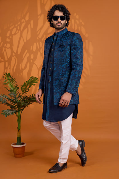 Traditional Indowestren Wear Wedding Sherwani.