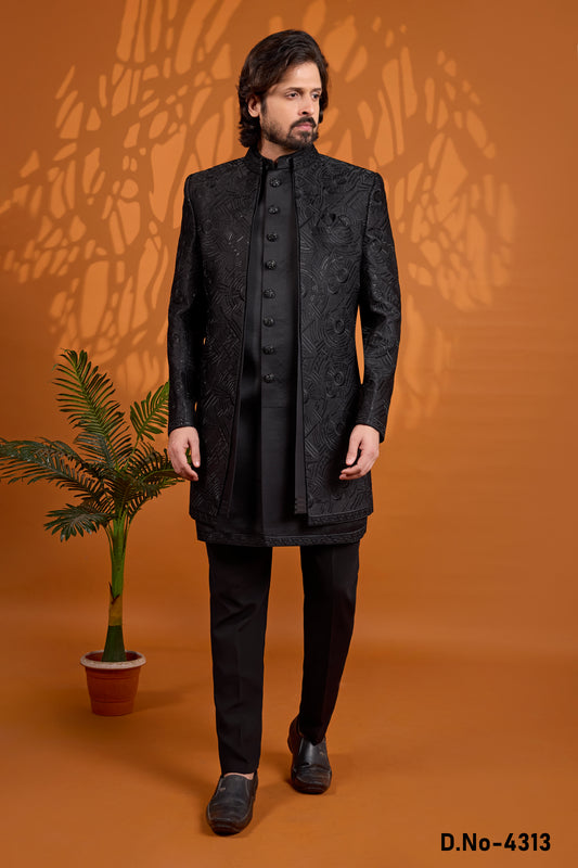 Traditional Indowestren Wear Wedding Sherwani.