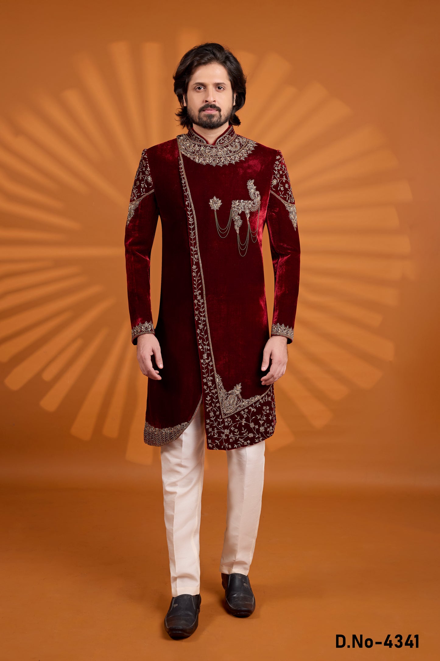 Traditional Indowestren Handwork Sherwani