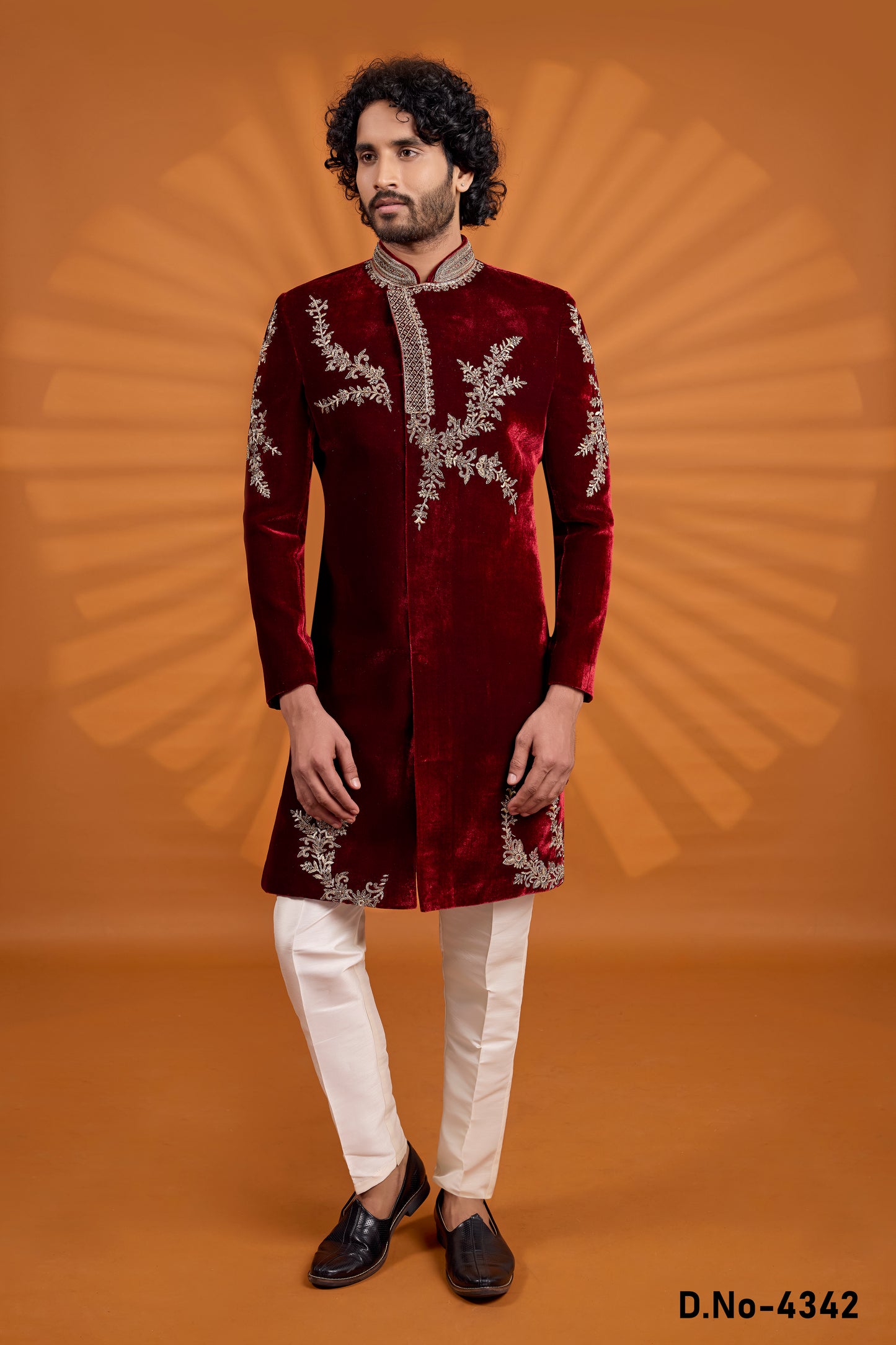 Traditional Indowestren Handwork Sherwani