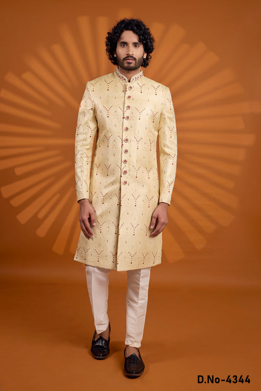 Traditional Indowestren Handwork Sherwani