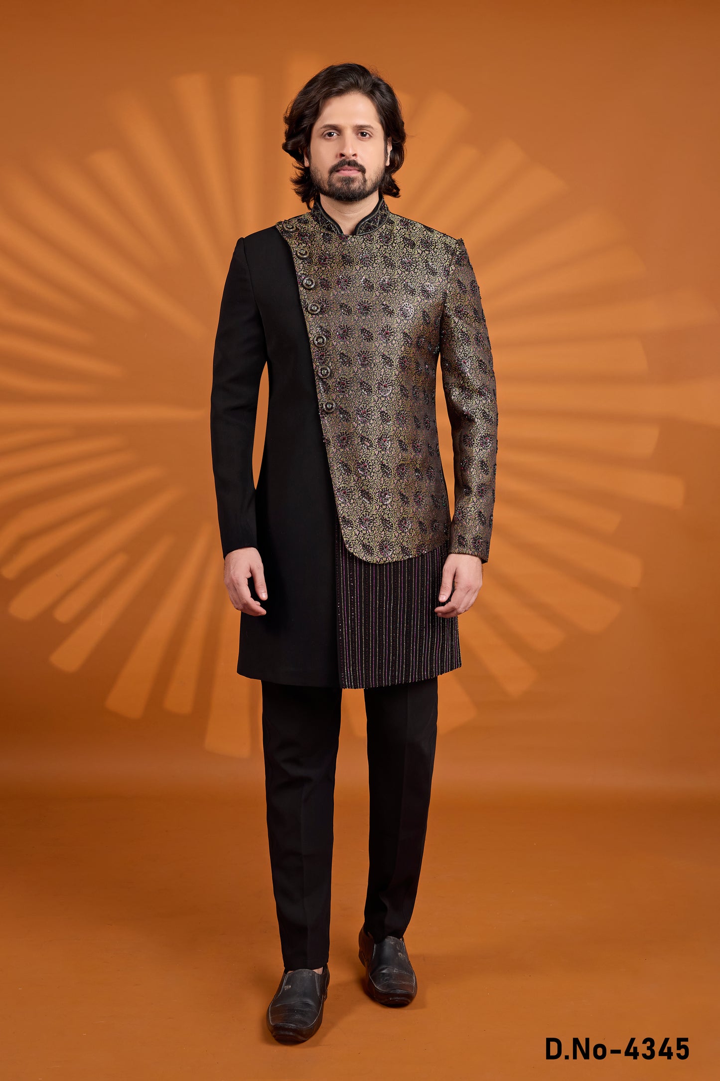 Traditional Indowestren Handwork Sherwani