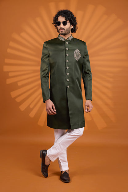 Traditional Indowestren Handwork Sherwani