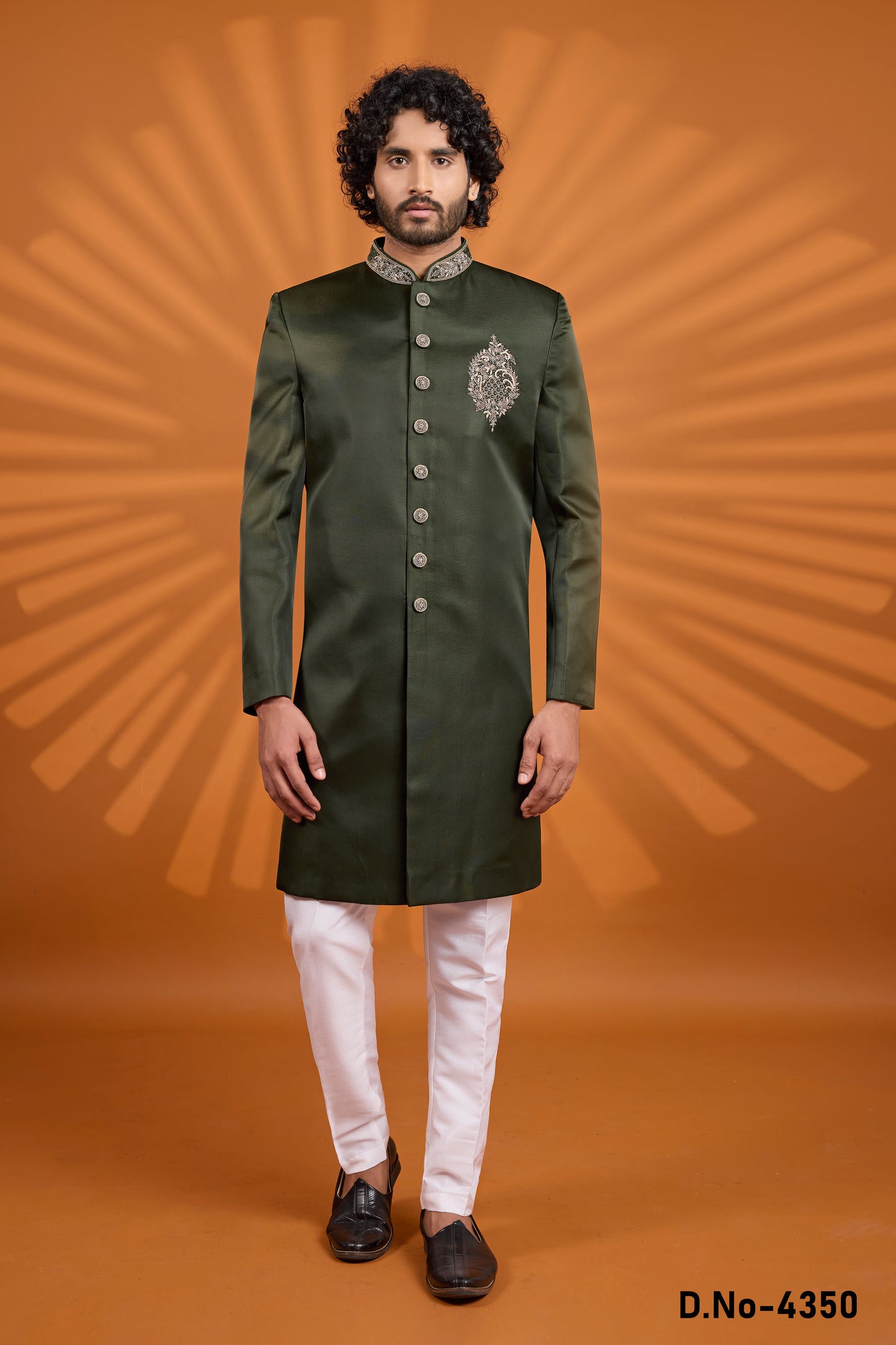 Traditional Indowestren Handwork Sherwani