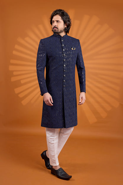 Traditional Indowestren Handwork Sherwani