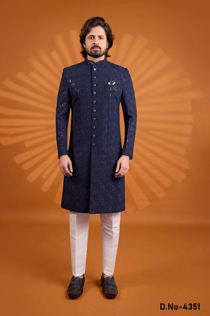 Traditional Indowestren Handwork Sherwani