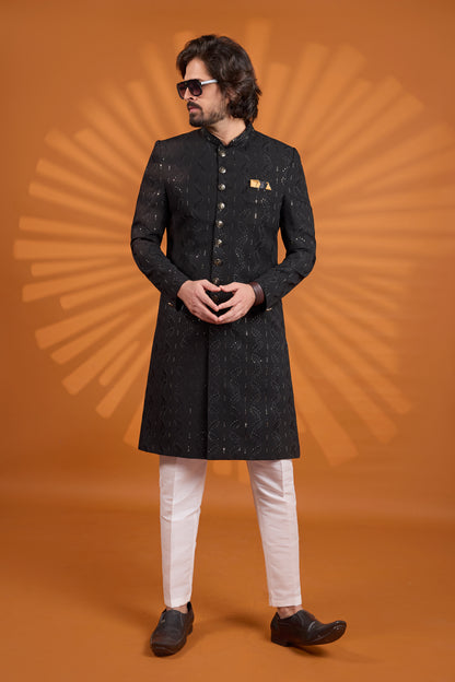 Traditional Indowestren Handwork Sherwani