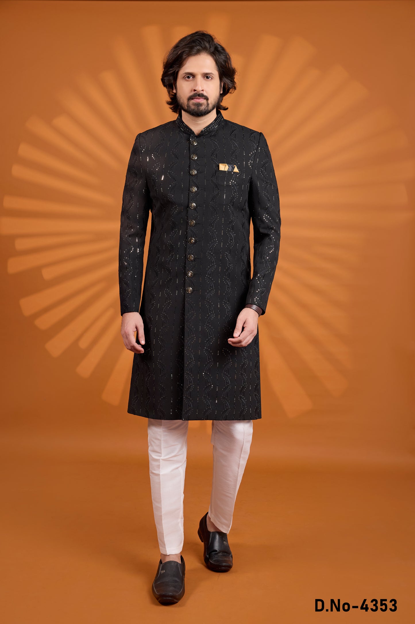 Traditional Indowestren Handwork Sherwani