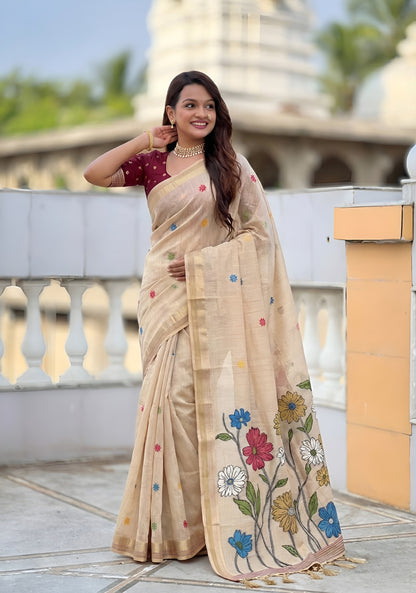 Cotton Silk Saree