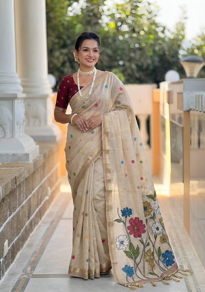 Cotton Silk Saree