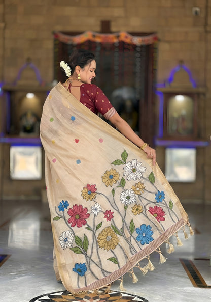 Cotton Silk Saree