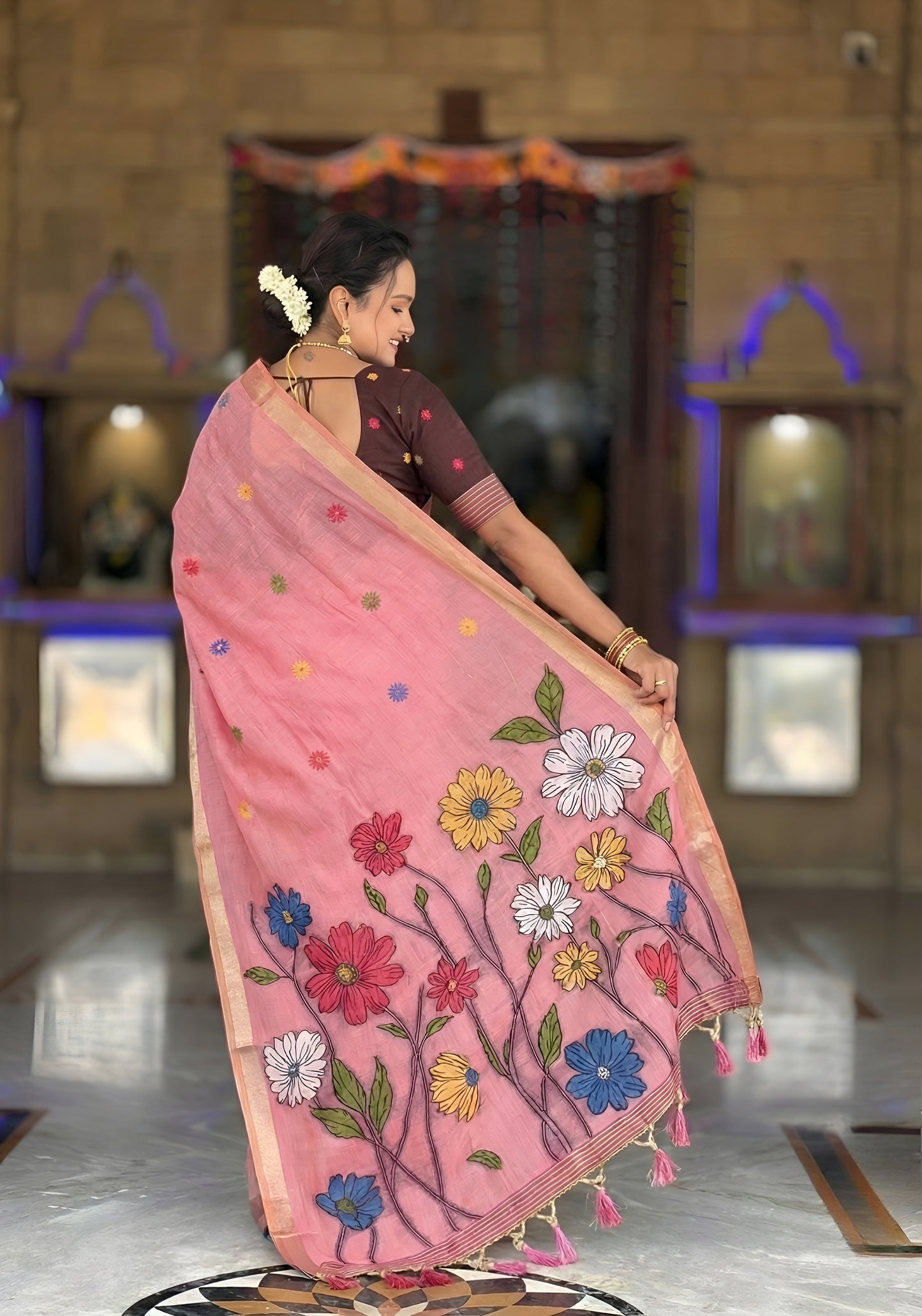 Cotton Silk Saree
