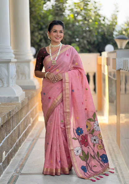 Cotton Silk Saree