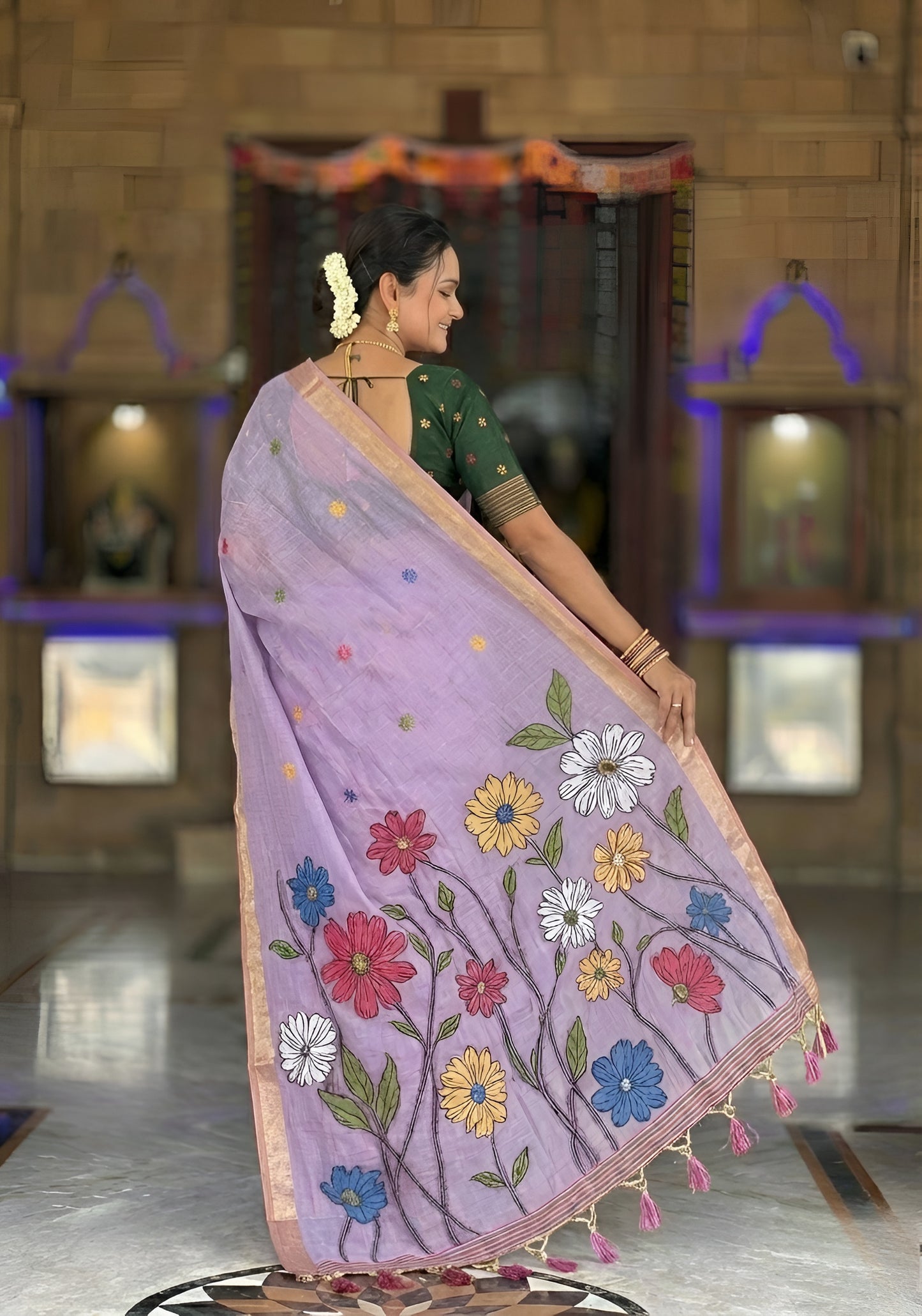 Cotton Silk Saree