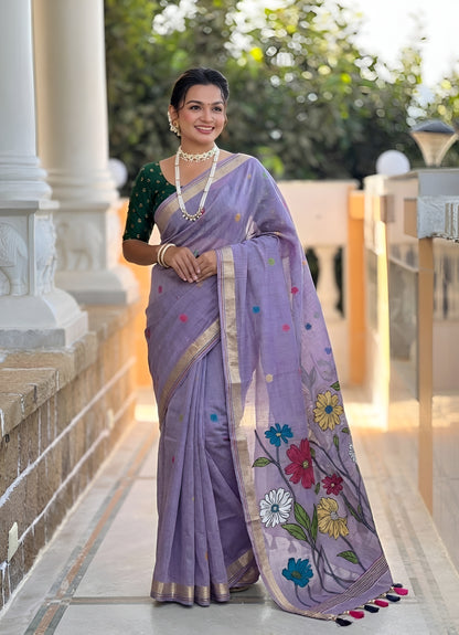 Cotton Silk Saree
