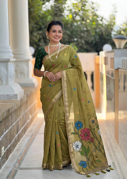 Cotton Silk Saree