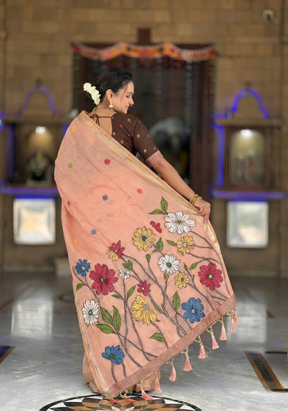 Cotton Silk Saree