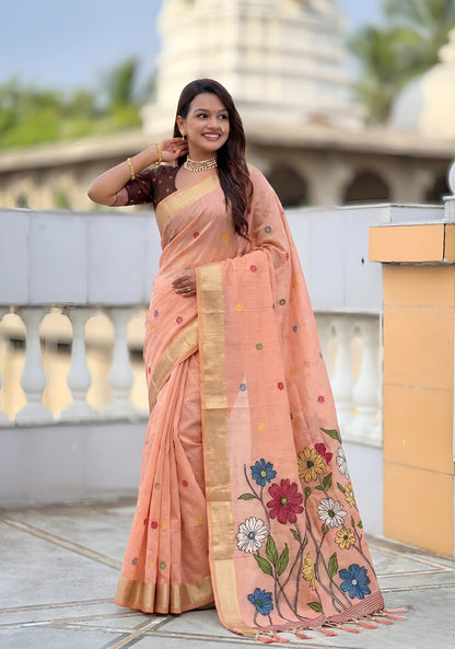 Cotton Silk Saree