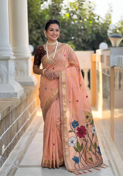 Cotton Silk Saree