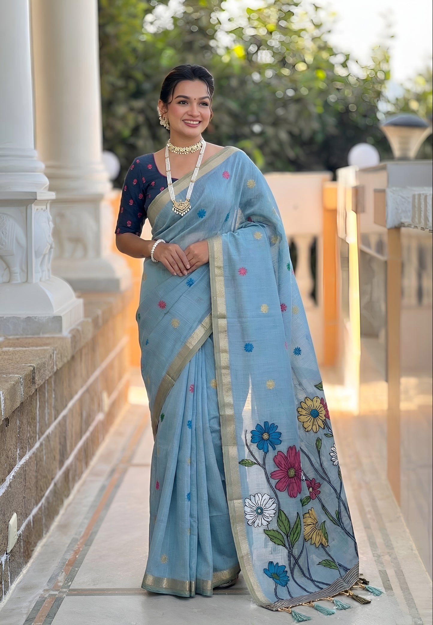 Cotton Silk Saree