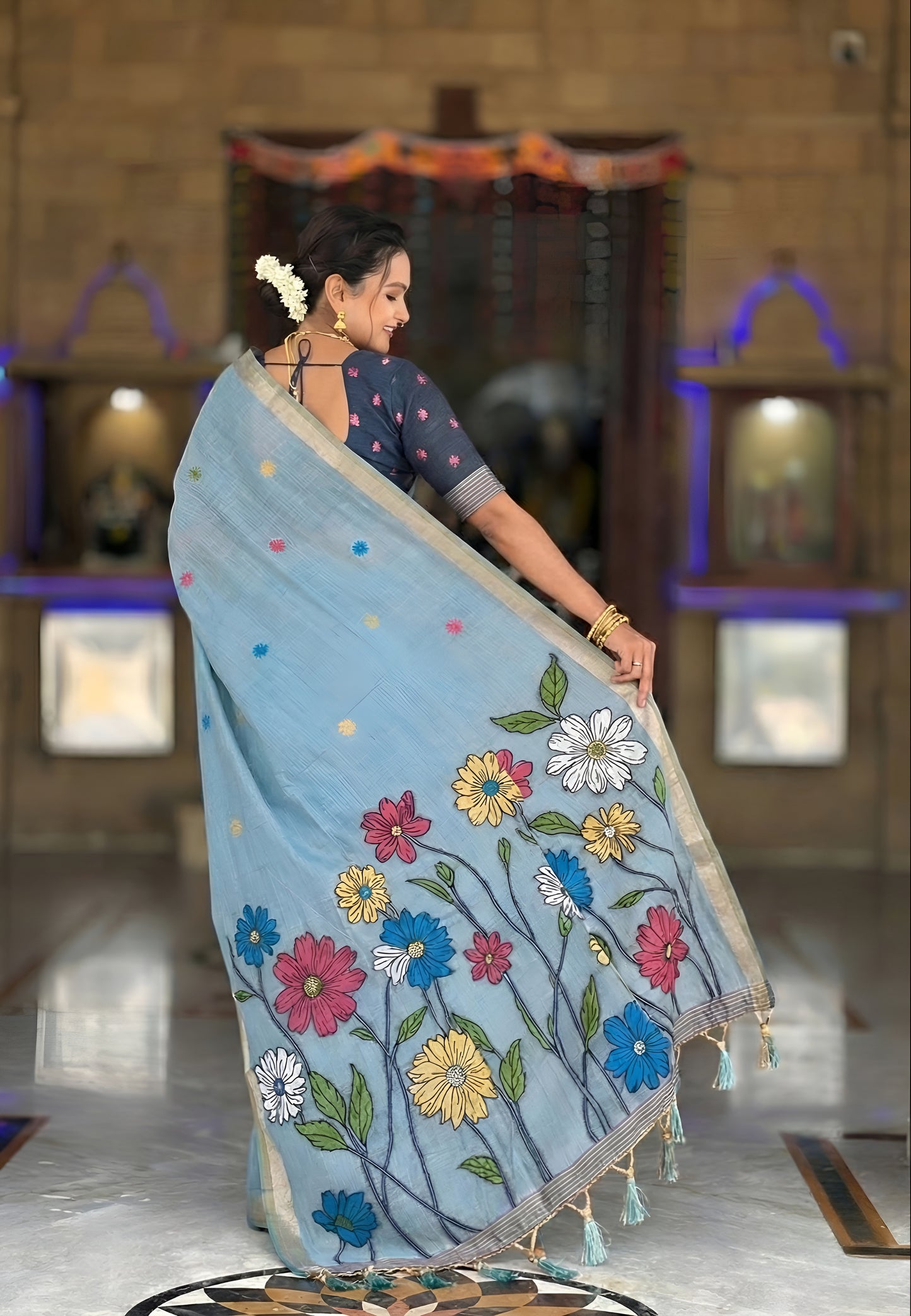 Cotton Silk Saree