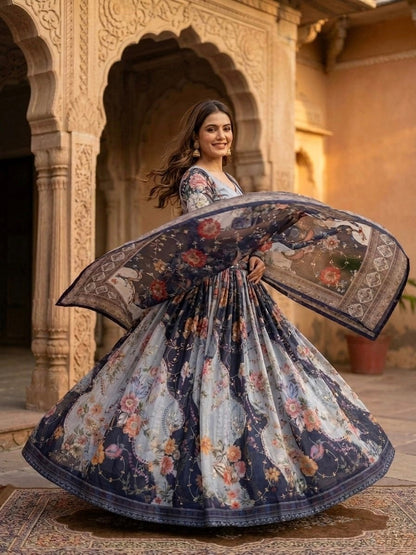 New Semi Stitiched Lehenga Choli