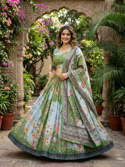 New Semi Stitiched Lehenga Choli