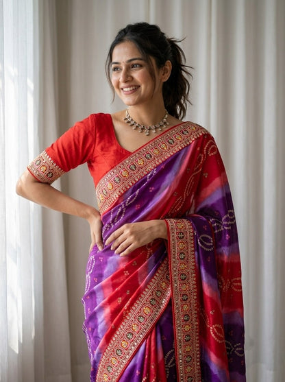 Catalogue Designer Georgette Silk Saree