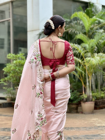 Catalogue Designer Georgette Silk Saree