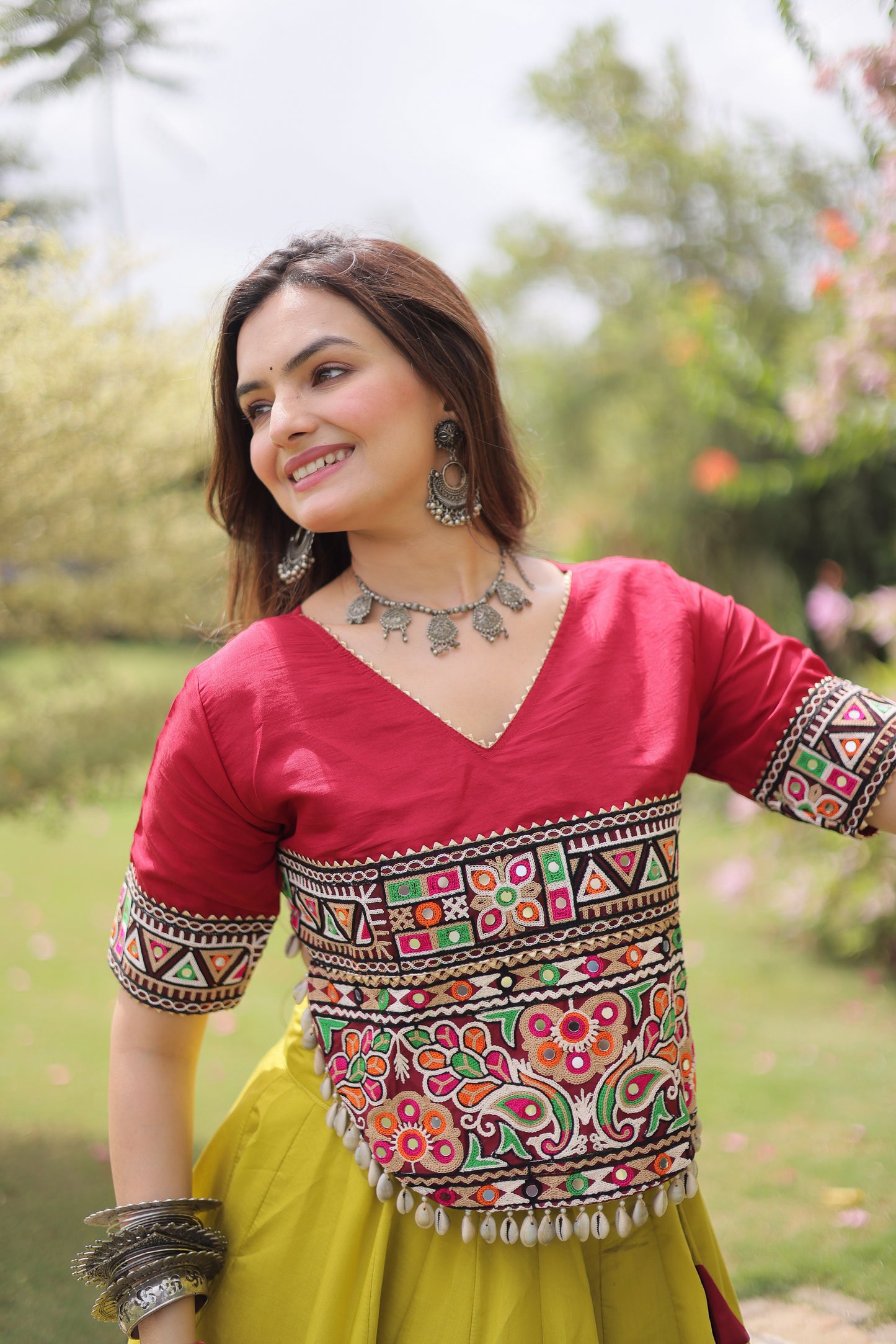 Latest Semi Stitched Lehenga Choli With Dupatta