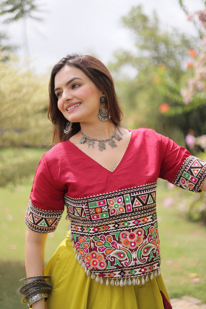 Latest Semi Stitched Lehenga Choli With Dupatta